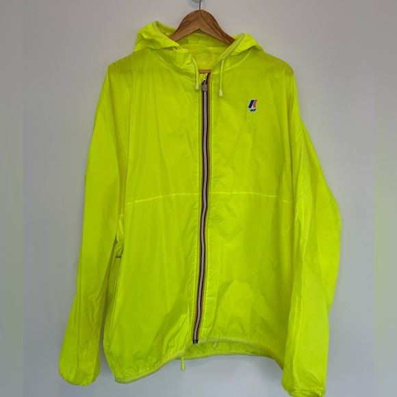 K-Way Jackets & Blazers - KWAY jacket XL neon yellow